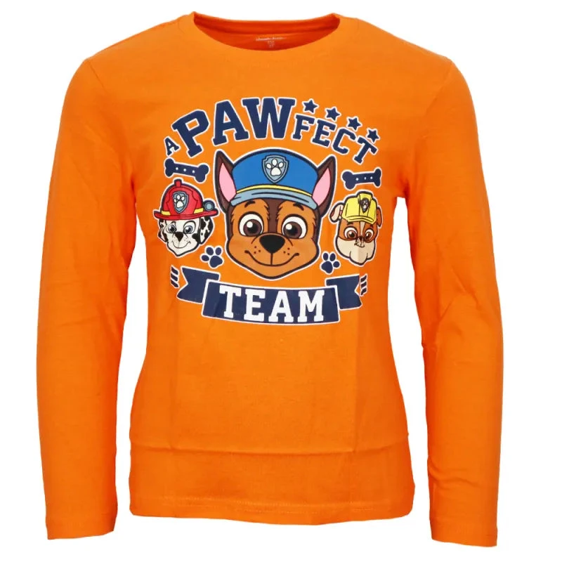 Paw Patrol Chase Marshall Kinder Langarm Shirt 6 Paw Patrol Chase Marshall Kinder Langarm Shirt – Bild 4