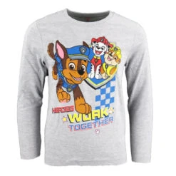 Paw Patrol Chase Marshall Rubble Kinder Langarm Shirt -Bekleidung Peripherie paw langsh 02c