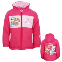 Paw Patrol Kinder Winterjacke Mädchen Jacke Mit Kapuze