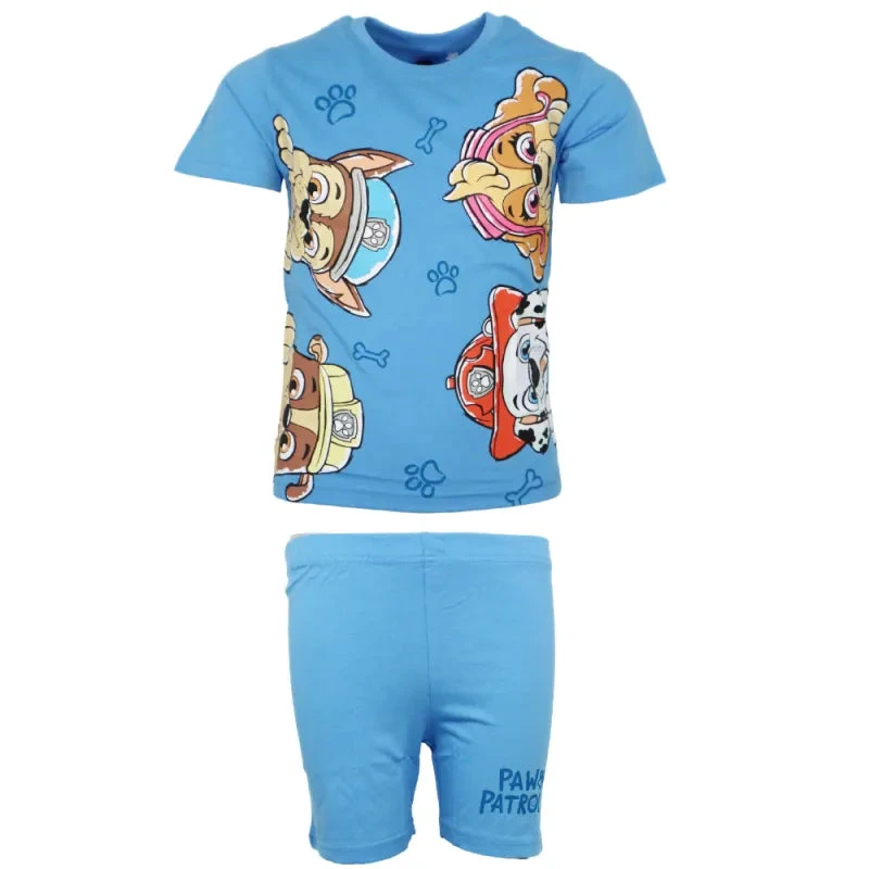 Paw Patrol Kinder Jungen Kurzarm Schlafanzug Pyjama Shirt Shorts 4 Paw Patrol Kinder Jungen Kurzarm Schlafanzug Pyjama Shirt Shorts – Bild 2