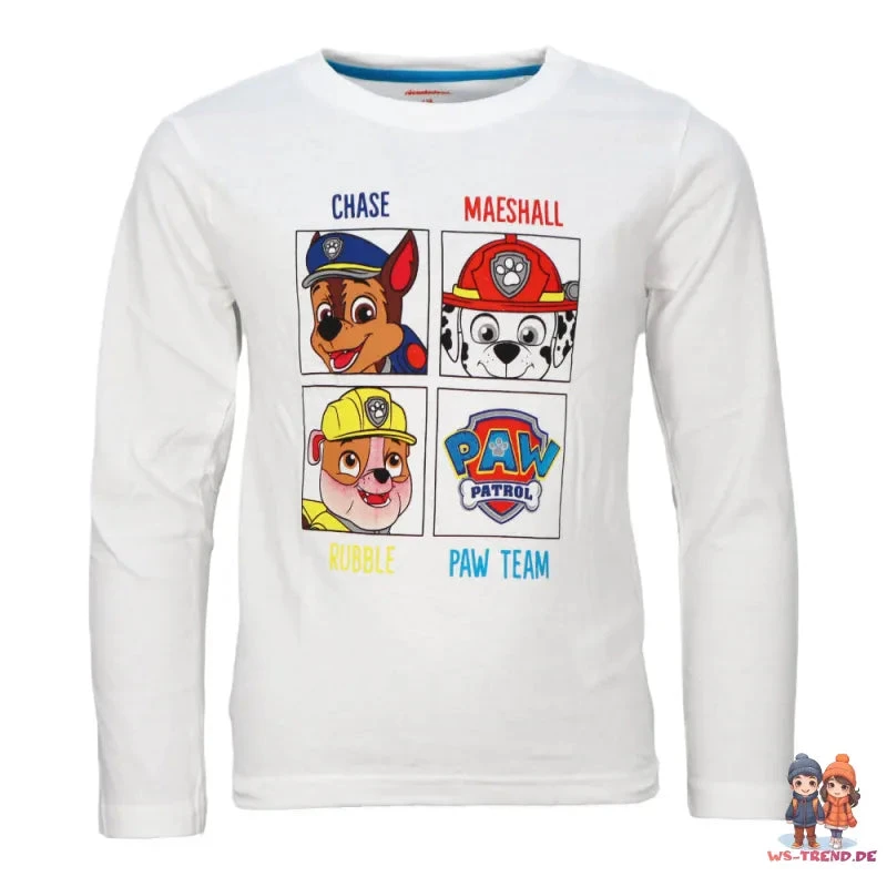 Paw Patrol Jungen Kinder Langarm Pyjama Schlafanzug 5 Paw Patrol Jungen Kinder Langarm Pyjama Schlafanzug – Bild 3