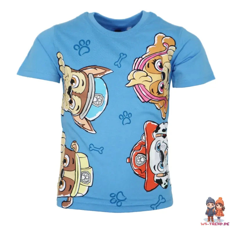 Paw Patrol Kinder Jungen Kurzarm Schlafanzug Pyjama Shirt Shorts 5 Paw Patrol Kinder Jungen Kurzarm Schlafanzug Pyjama Shirt Shorts – Bild 3