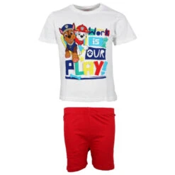 Paw Patrol Kinder Kurzarm Schlafanzug Pyjama Nachtwäsche -Bekleidung Peripherie paw pyjama 01d 3e10367c 2c06 4e5d bfb6 6267e469421d