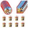 Paw Patrol Partyset Deko Set 36tlg. -Bekleidung Peripherie paw set 01a