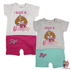 Paw Patrol Mädchen Baby Kurzarm Body Strampler