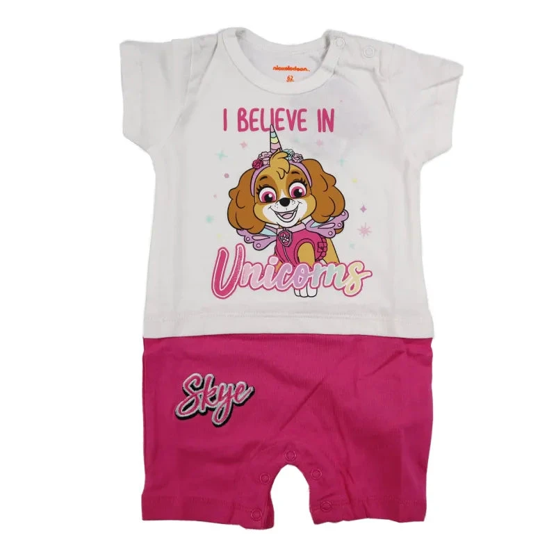 Paw Patrol Mädchen Baby Kurzarm Body Strampler 4 Paw Patrol Mädchen Baby Kurzarm Body Strampler – Bild 2