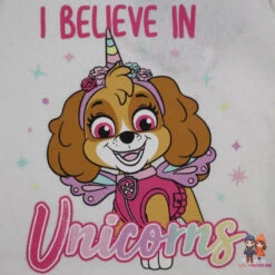 Paw Patrol Mädchen Baby Kurzarm Body Strampler 11 Paw Patrol Mädchen Baby Kurzarm Body Strampler -Bekleidung Peripherie paw skye baby 01b