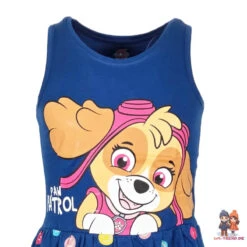 Paw Patrol Skye Kinder Mädchen Kurzarm Kleid Sommerkleid -Bekleidung Peripherie paw sommerkleid 01b