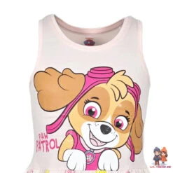 Paw Patrol Skye Kinder Mädchen Kurzarm Kleid Sommerkleid -Bekleidung Peripherie paw sommerkleid 01e