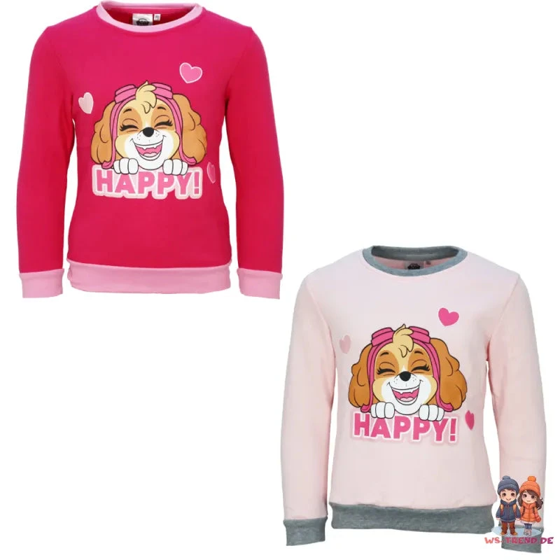 Paw Patrol Skye Kinder Mädchen Sweater Pullover Pulli 3 Paw Patrol Skye Kinder Mädchen Sweater Pullover Pulli