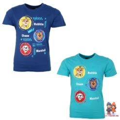 Paw Patrol Chase Rubble Marshall Kinder Jungen T-Shirt