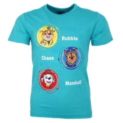 Paw Patrol Chase Rubble Marshall Kinder Jungen T-Shirt -Bekleidung Peripherie paw tshirt 01c