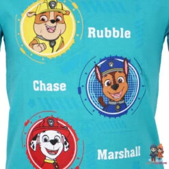 Paw Patrol Chase Rubble Marshall Kinder Jungen T-Shirt -Bekleidung Peripherie paw tshirt 01d