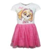 Paw Patrol Skye Kinder Mädchen Kurzarm Tüllkleid Kleid