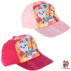 Paw Patrol Skye Everest Mädchen Kinder Basecap Baseball Glitzer Kappe