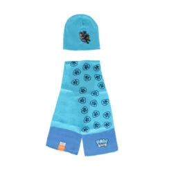 Paw Patrol Chase Marshall Kinder Herbst Winter Set Mütze Plus Schal -Bekleidung Peripherie paw patrol scarf and cap blue red wholesale pw9634 2