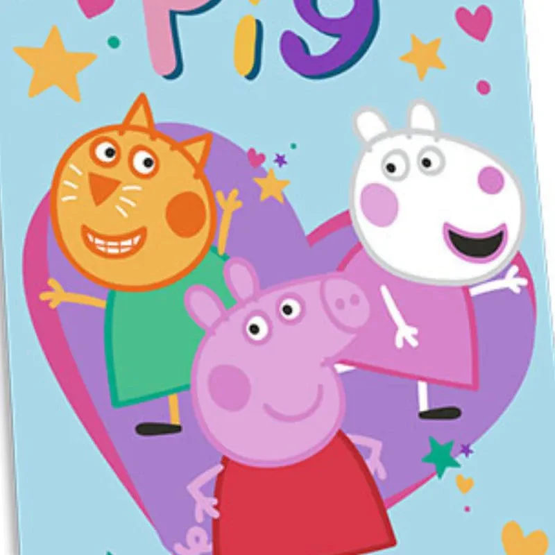 Peppa Pig Peppa Wutz Pig George Kinder Mikrofaser Strandtuch Badetuch XL 70x140 3 Peppa Pig Peppa Wutz Pig George Kinder Mikrofaser Strandtuch Badetuch XL 70x140