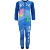 Peppa Wutz George Dino Kinder Fleece Einteiler Schlafanzug Pyjama -Bekleidung Peripherie peppa einteiler 01a