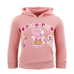 Peppa Pig Wutz Kinder Kapuzenpullover Pulli -Bekleidung Peripherie peppa hoodie 01a