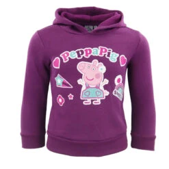 Peppa Pig Wutz Kinder Kapuzenpullover Pulli -Bekleidung Peripherie peppa hoodie 01e