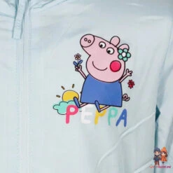 Peppa Pig Wutz Kinder Mädchen Sommerjacke Jacke Mit Kapuze 8 Peppa Pig Wutz Kinder Mädchen Sommerjacke Jacke Mit Kapuze -Bekleidung Peripherie peppa jacke 01b