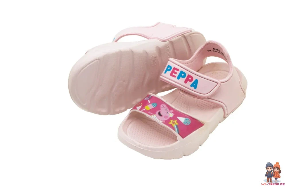 Peppa Pig Peppa Wutz - Kinder Sandalen Mit Klettverschluss 5 Peppa Pig Peppa Wutz - Kinder Sandalen Mit Klettverschluss – Bild 3