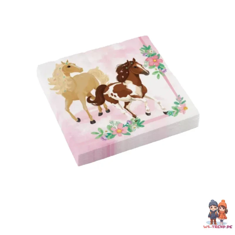 Pferde Pony Geburtstag Deko Set 36tlg.Partyset 5 Pferde Pony Geburtstag Deko Set 36tlg.Partyset – Bild 3