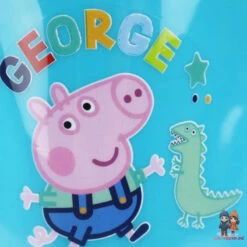 Peppa Pig Peppa Wutz George Dino Kinder Jungen Gummistiefel Regenstiefel -Bekleidung Peripherie pgeorge 01b