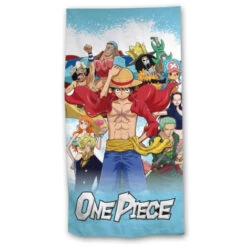 One Piece Ruffy And Friends Anime Badetuch Strandtuch 70x140cm