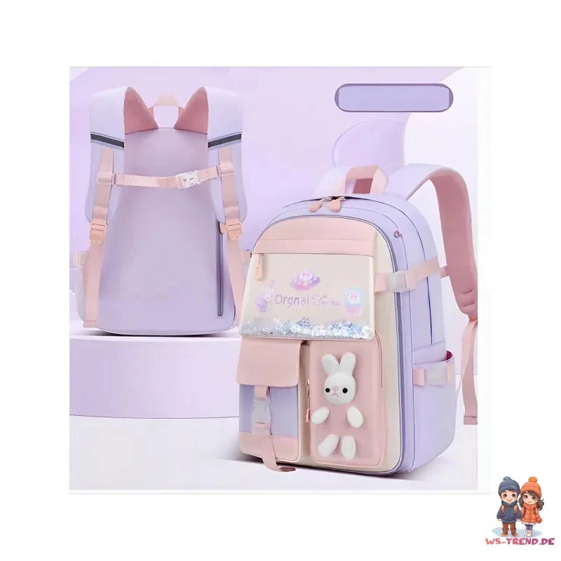 Häschen Hase Mädchen Rucksack Backpack Tasche Schultasche 45 X 32 X 17 Cm 14 Häschen Hase Mädchen Rucksack Backpack Tasche Schultasche 45 X 32 X 17 Cm – Bild 12