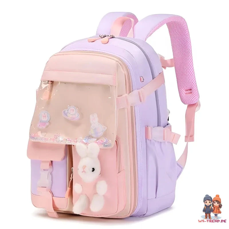 Häschen Hase Mädchen Rucksack Backpack Tasche Schultasche 45 X 32 X 17 Cm 7 Häschen Hase Mädchen Rucksack Backpack Tasche Schultasche 45 X 32 X 17 Cm – Bild 5