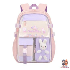 Häschen Hase Mädchen Rucksack Backpack Tasche Schultasche 45 X 32 X 17 Cm 34 Häschen Hase Mädchen Rucksack Backpack Tasche Schultasche 45 X 32 X 17 Cm -Bekleidung Peripherie plecak rabbit sweet szkolny uniwersalny kieszonki odblaski pl163r 1