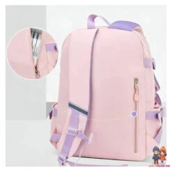Häschen Hase Mädchen Rucksack Backpack Tasche Schultasche 45 X 32 X 17 Cm 39 Häschen Hase Mädchen Rucksack Backpack Tasche Schultasche 45 X 32 X 17 Cm -Bekleidung Peripherie plecak rabbit sweet szkolny uniwersalny kieszonki odblaski pl163r 6