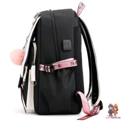 Puschel Mädchen Rucksack Backpack Tasche Schultasche 46 X 29 X 16 Cm -Bekleidung Peripherie plecak sportowy szkolny uniwersalny z brelokiem i usb pl156cz 3