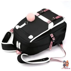 Puschel Mädchen Rucksack Backpack Tasche Schultasche 46 X 29 X 16 Cm -Bekleidung Peripherie plecak sportowy szkolny uniwersalny z brelokiem i usb pl156cz 4