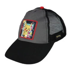 Pokemon Pikachu Jungen Basecap Baseball Kappe Truckercap -Bekleidung Peripherie pok cap 01d