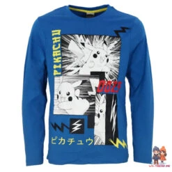 Pokemon Pikachu And Friends Kinder Schlafanzug Pyjama -Bekleidung Peripherie pok pyjama 01b