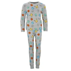 Pokemon Pikachu And Friends Kinder Schlafanzug Pyjama -Bekleidung Peripherie pok pyjama 01d