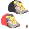 Pokemon Pikachu Jungen Kinder Basecap 2 Pokemon Pikachu Jungen Kinder Basecap -Bekleidung Peripherie pok23 0448 1