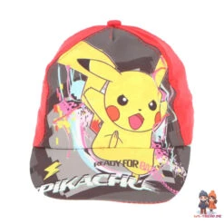 Pokemon Pikachu Jungen Kinder Basecap -Bekleidung Peripherie pok23 0448 6