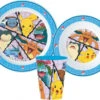 Pokemon Pikachu Kinder Geschirr Set Teller Schüssel Becher -Bekleidung Peripherie pokemon pikachu kinder geschirr teller schssel becher 471