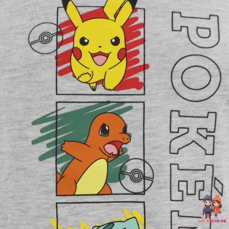 POKEMON Pokémon Pikachu Kinder Kurzarm T-Shirt 4 POKEMON Pokémon Pikachu Kinder Kurzarm T-Shirt – Bild 2