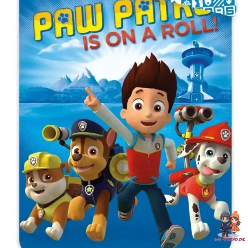 Paw Patrol Team Ryder 2tlg Bettwäsche Set 135x200 80x80 Cm 100% Baumwolle 4 Paw Patrol Team Ryder 2tlg Bettwäsche Set 135x200 80x80 Cm 100% Baumwolle – Bild 2