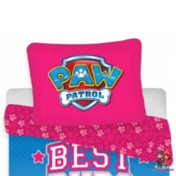 Paw Patrol Skye 2tlg Kinder Bettwäsche Set 135x200 80x80 Cm 100% Baumwolle -Bekleidung Peripherie pp bettw 08c