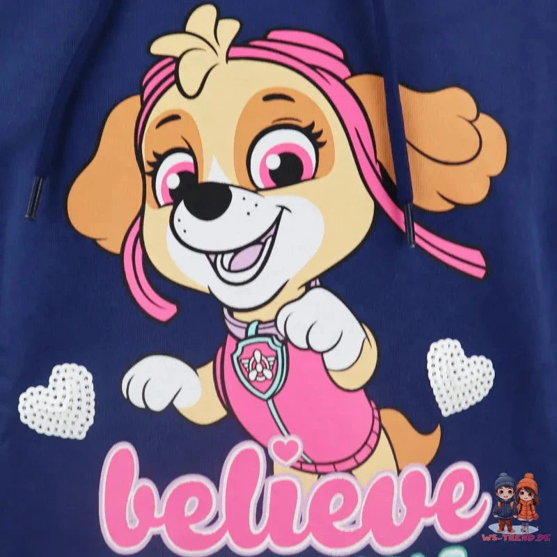 Paw Patrol Skye Kinder Mädchen Kapuzen Hoodie Pullover 8 Paw Patrol Skye Kinder Mädchen Kapuzen Hoodie Pullover – Bild 6