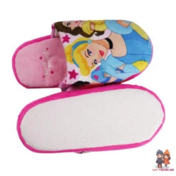 Disney Prinzessin Kinder Mädchen Hausschuhe Slipper Schlüpfschuhe -Bekleidung Peripherie prinzes pant 01c