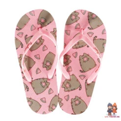 Pusheen The Cat Kinder Flip Flops Sandalen Latschen Zehentrenner