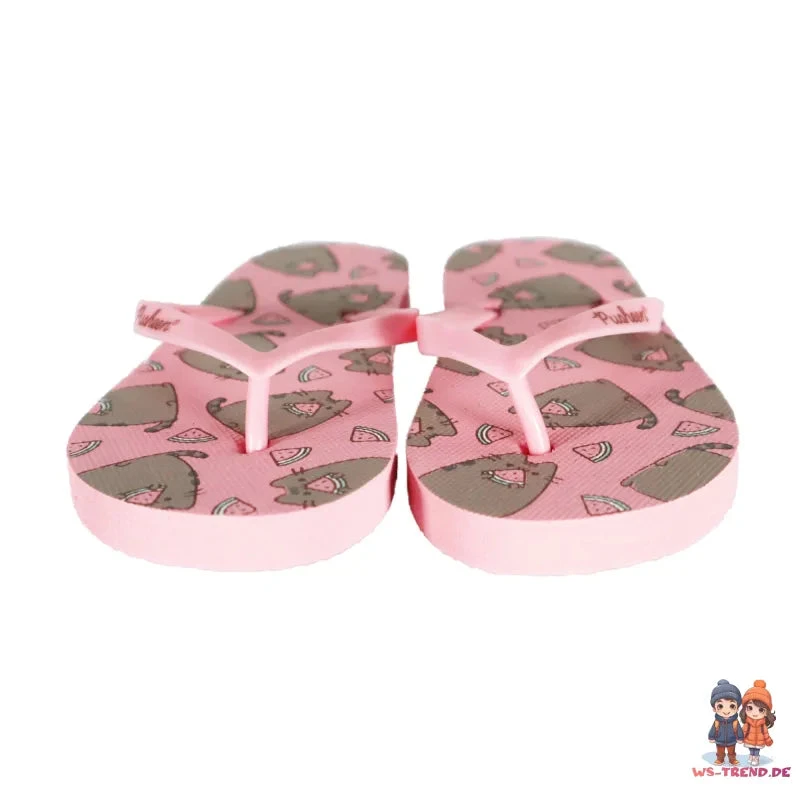 Pusheen The Cat Kinder Flip Flops Sandalen Latschen Zehentrenner 5 Pusheen The Cat Kinder Flip Flops Sandalen Latschen Zehentrenner – Bild 3