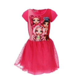 Rainbow High Kinder Mädchen Sommerkleid Kleid Tüllkleid
