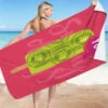 Sommer Kiwi Eis Mikrofaser Badetuch Strandtuch XXL 70x150 Cm
